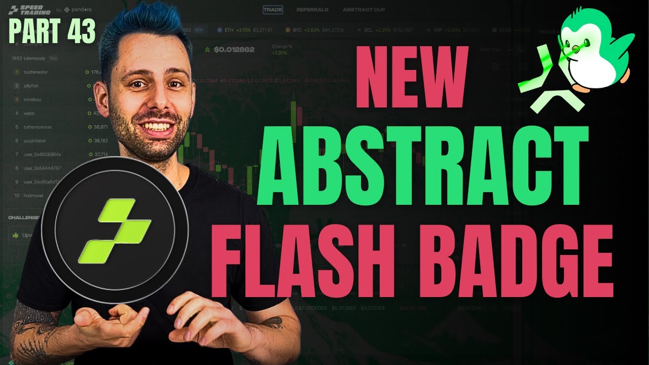 Abstract Flash Badge Tutorial: Speed Trader, New XP-Tiers & 2FA Security