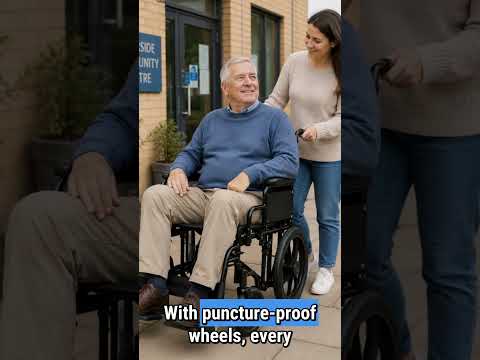 Bariatric Heavy Duty Transit Wheelchair | Heavy Duty Attendant Propelled Transit Wheelchair with Extra Wide Seat