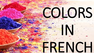 Colors in French