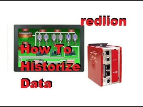 Redlion - How To Historize Data And Trend It