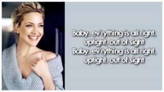 Glee - Uptight (Everything&#39;s Alright) (Lyrics)