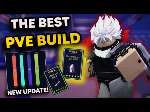 THE BROKEN PVE BUILD YOU NEED | Jujutsu Infinite (NEW UPDATE)