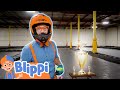 Super Fast Go Karts Engines And Numbers With Blippi Blippi