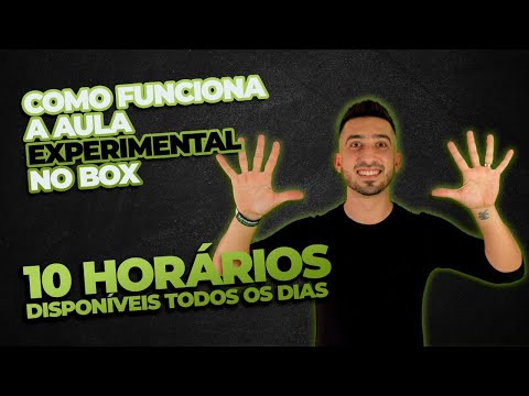 Como funciona a aula experimental no Box