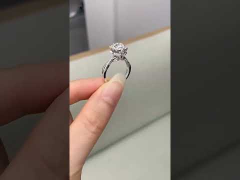 Custom Flower-Shaped Lab-Grown Diamond Ring 🌸 | Floral Elegance Meets Ethical Luxury@TKEANAAL