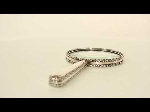 Antique Edwardian Sterling Silver Magnifying Glass 1905