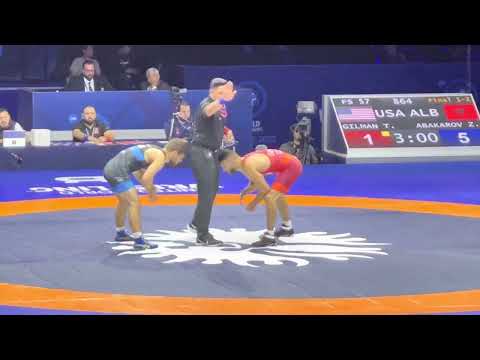 Zelimkhan ABAKAROV (ALB) df. Thomas Patrick GILMAN (USA)