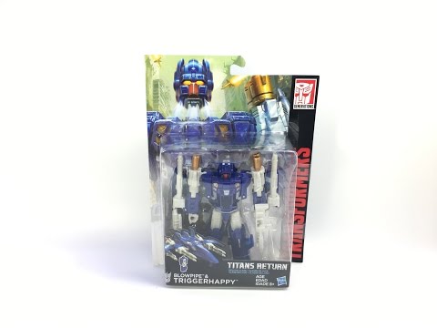 Transformers: Titans Return - Deluxe TRIGGERHAPPY w/ Blowpipe