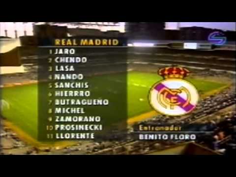 Robert Prosinecki - CF Real Madrid squad - lineup 1992