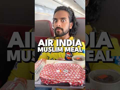 Air India Gave Me a Muslim Meal But No Window Seat ✈️🍛