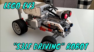 The LEGO EV3 S3LF DRIVING & PARKING ROBOT!!!