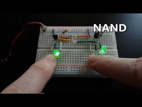 Logikgatter mit diskreten Bauteilen