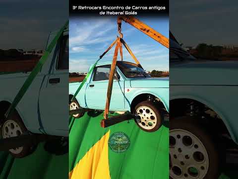 ITABERAÍ GOIÁS, PROJETO VISÃO AÉREA - 3° ENCONTRO DE CARROS ANTIGOS RETROCARS.