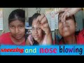 Sneezing And Nose Blowing Challenge Part 3 Most Request Video Challenge Bhagyashree Vlog