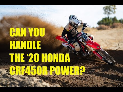 450 SML Shootout - In Depth | 2020 Honda CRF450R
