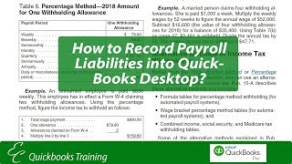 How to Record Payroll Liabilities in QuickBooks Desktop