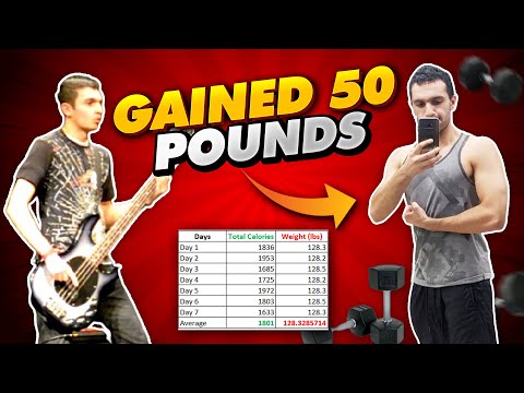 How Many Calories Should I Eat To Gain Weight? (My Method)