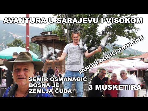 AVANTURA U SARAJEVU I VISOKOM - 3 MUSKETIRA - RIČI,CRNI PAUK I SEMIR