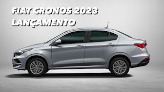 Fiat Cronos 2023 - Lançamento