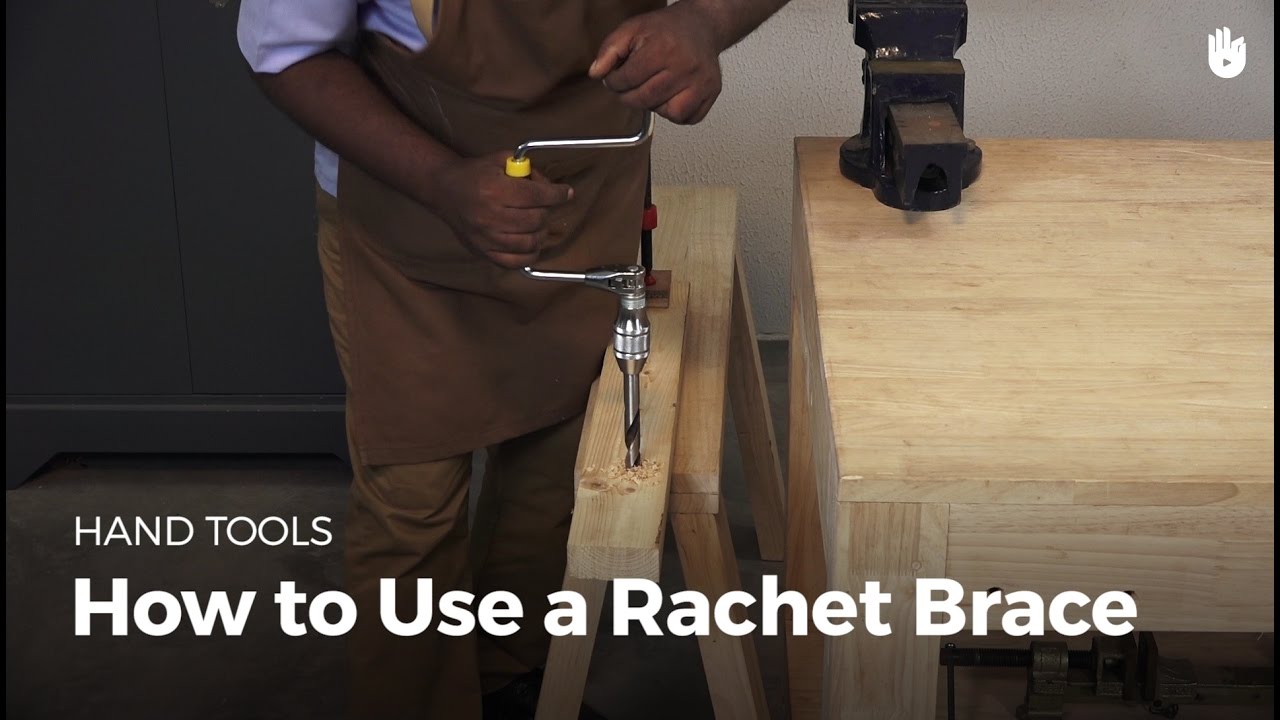 How to Use a Ratchet Brace How to Be a Woodworker Sikana