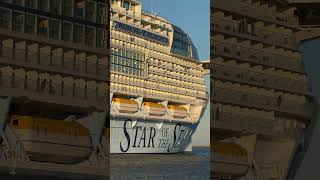 Star of the Seas sail away! #shorts #staroftheseas #cruiseship #royalcaribbean #cruiseship