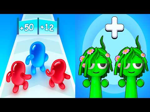 Join Blob Clash VS Sprunky Merge Master 🧟‍♂️🎃👾👻 Max All Levels Android iOS Gameplay Ep 79