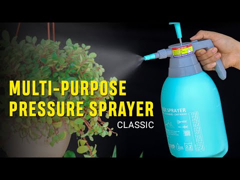 Pressure pump sprayer