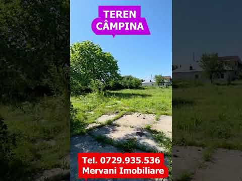 Teren intravila 40.679 mp in Campina — Video