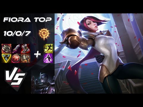 TOP Fiora vs Shen - EU Challenger Patch 25.S3.1