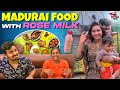 Madurai Food With Rose Milk At Famous Chandran Mess Myna Wings