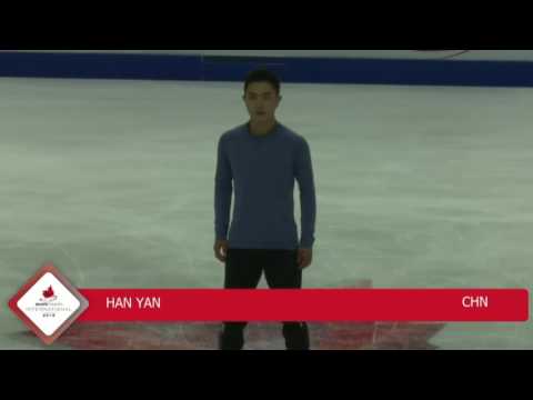 2016 1027 Han YAN Warm-up and SP Run through