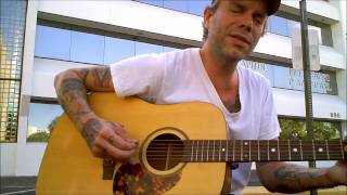 Ben Nichols (Lucero) performs "Last Pale Light In The West" on Robert Childs' guitar