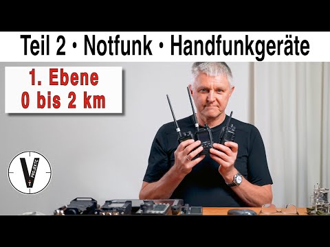 Part 2 Emergency Communications 2026 (Germany): Handheld Radios | 0 to 2 km - Level 1 | PMR & Ama...