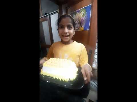 Basant Panchmi cake recipe|Easy to make|By Kid for kids|A simple sweet dish|