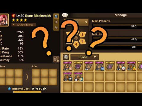 How to Rune Units in #summonerswar #spectra #miriam