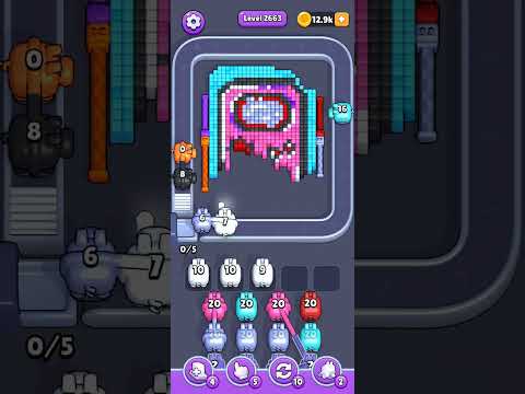 Pixel Flow Level 2663 Walkthrough