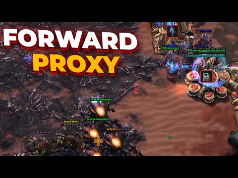 RISKY PROXY Hatchery by Scarlett in ZvP vs trigger in StarCraft 2