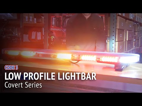 Code 3 Covert Series Low Profile Lightbar Model: 16-32057-CM