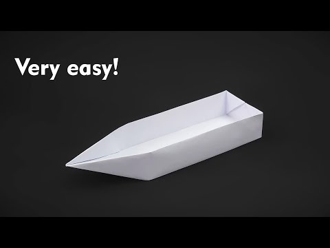 Learn How to Make an EASY PAPER BOAT That Floats Really Well