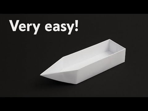 How to make a Paper Boat that Floats Well