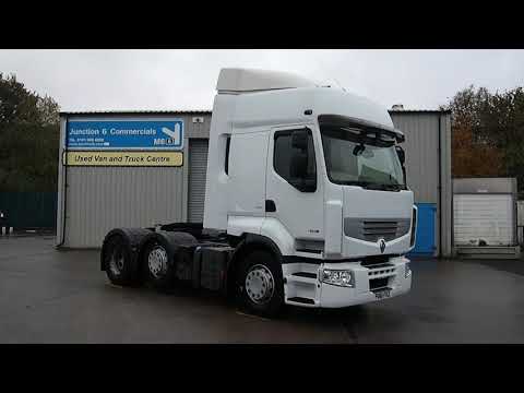 2011,61 reg Renault Premium 460Dxi Sleeper 6x2 Tractor Unit £7750 plus Vat