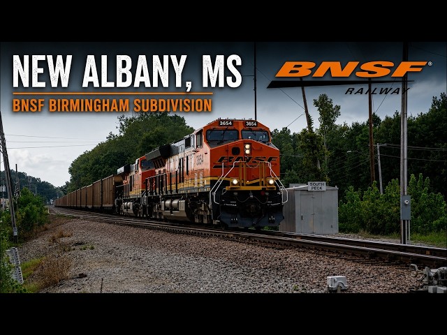 Vista en directo de la webcam Cámara Ferroviaria Línea BNSF Birmingham