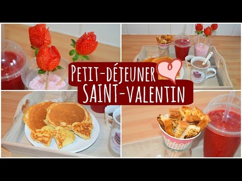 Recettes #7 | Pancakes, Smoothie framboise et pain perdu / Petit-déjeuner SPECIAL SAINT-VALENTIN