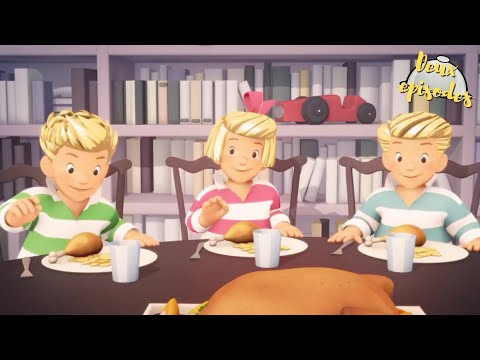 Les Triplés apprennent à inviter 🍽