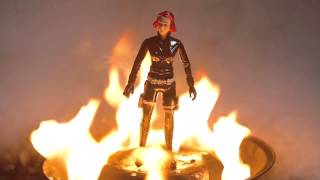 Burning Black Widow