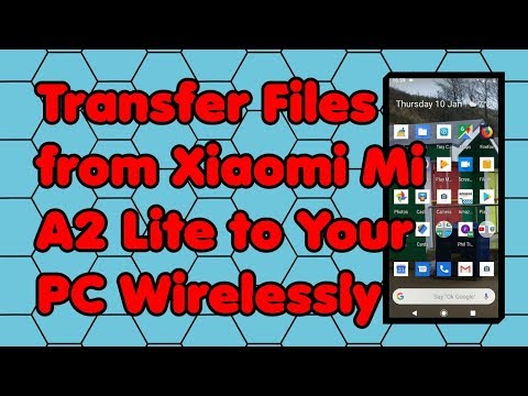 Transfer Files from Xiaomi Mi A2 Lite to Your PC Wirelessly with Mi Drop