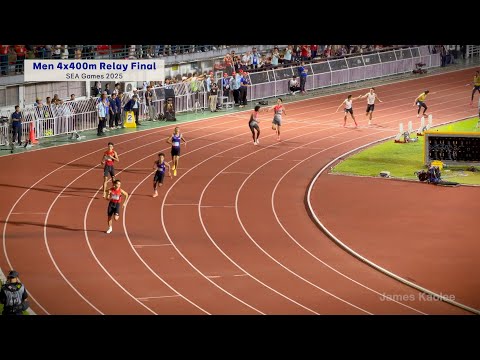 [SEA Games 2025] Athletics - Men's 4x400m Relay Final Gold Medal Match