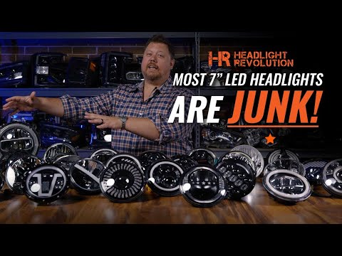 THE BEST 7" LED Headlight Shootout Test EVER | Headlight Revolution