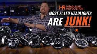THE BEST 7 LED Headlight Shootout Test EVER | Headlight Revolution