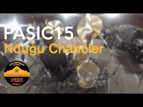 PASIC15 - Ndugu Chancler Drumset Clinic